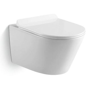 Унитаз подвесной Black & White Universe 703W00